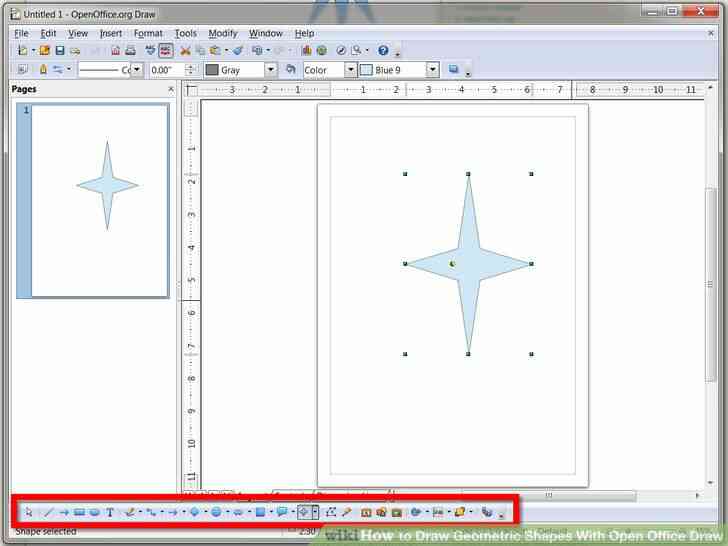 Image intitulée Dessiner des Formes Géométriques Avec Open Office Draw Étape 2